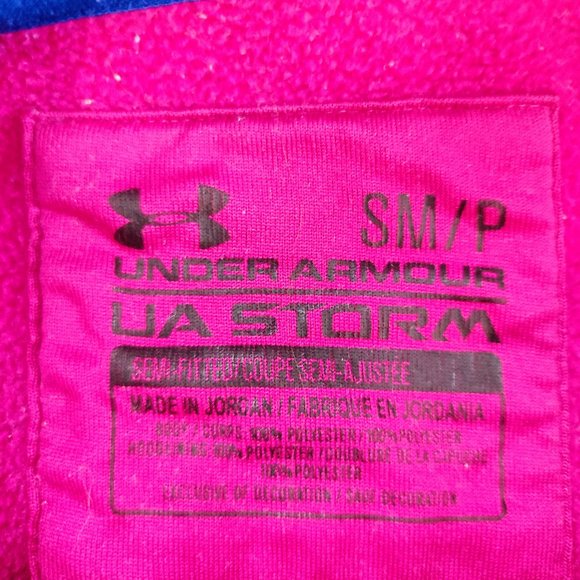 Under Armour UA Storm magenta hoodie women's size S - Picture 5 of 6